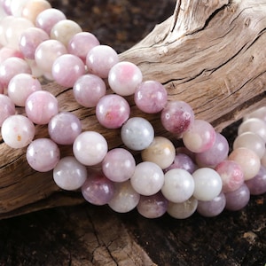 Ruby Quartz (Lavender) Round 6mm Beads