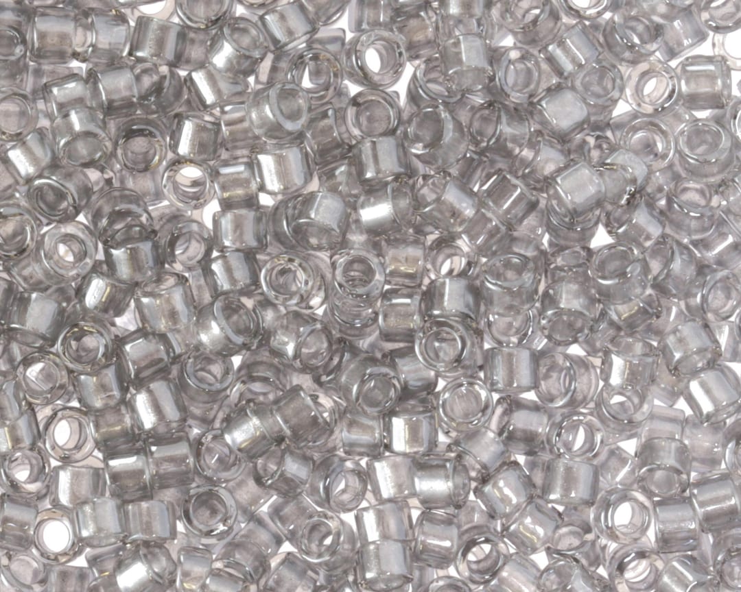 Miyuki Delica Inside Dyed Silver (DB2393) 11/0 Seed Bead / 7.6