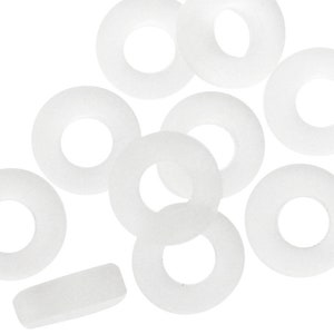 Crystal Beach-Style Glass Ring 13mm - Package of 10 Rings