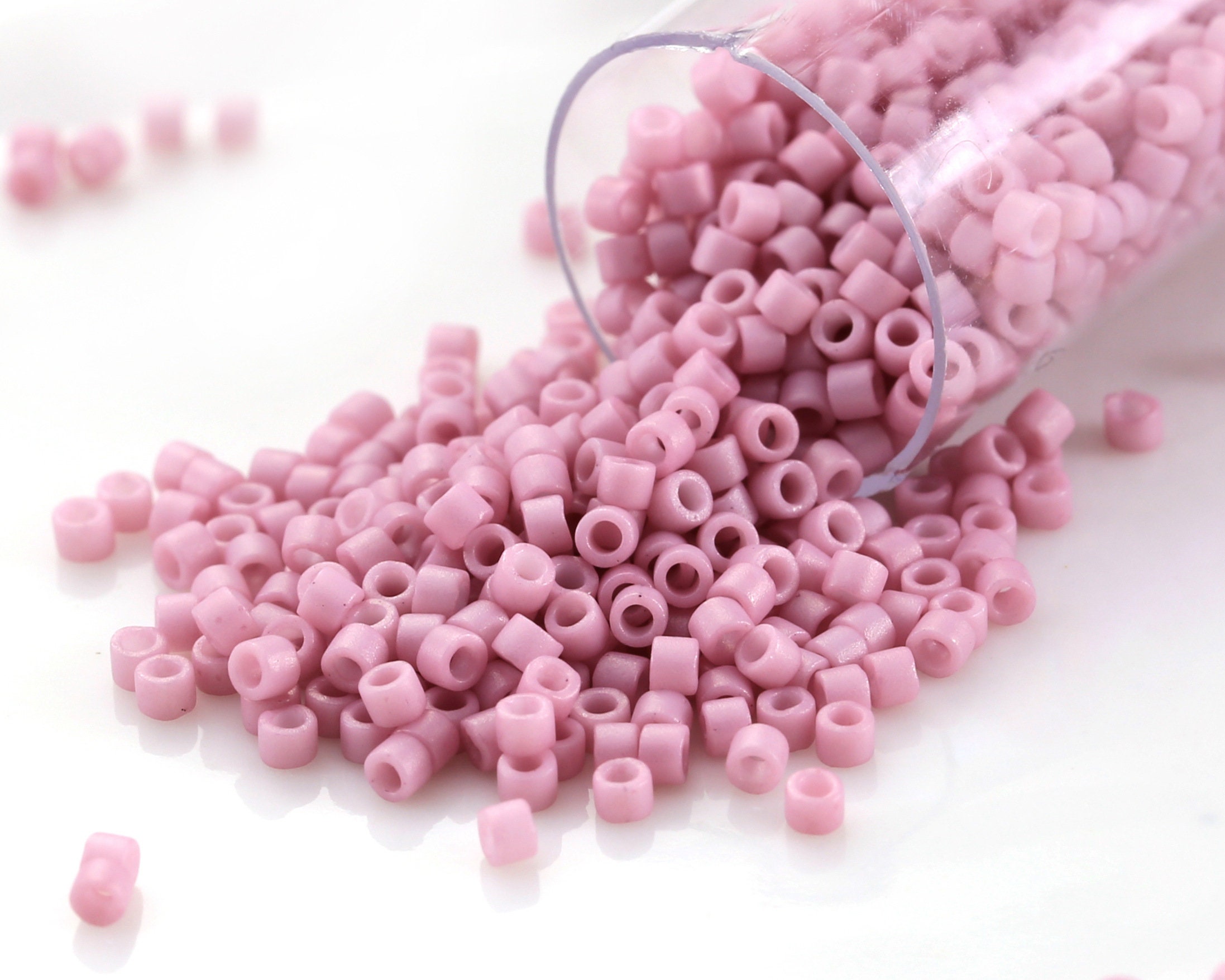 Miyuki Delica Matte Opaque Dusty Orchid (DB0355) 11/0 Seed Bead