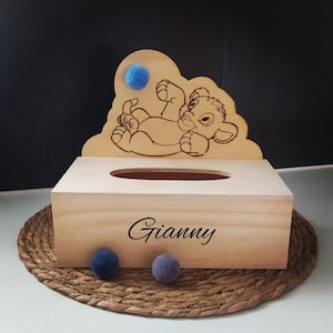 The Lion King urn - Disney urn - birthday urn - wedding urn - retirement urn - baptism urn - customizable urn - party urn