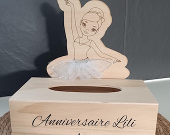Ballerina urn - dancer urn - birthday urn - wedding urn - retirement urn - baptism urn - customizable urn - party urn