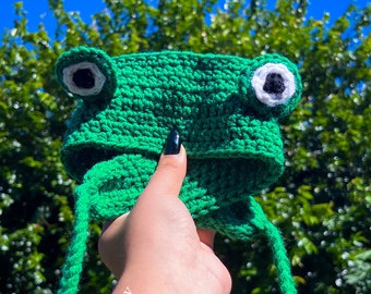 Crochet Frog Headband