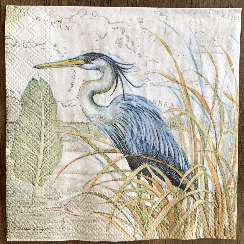 Bird Themed Cloth Napkin - Etsy