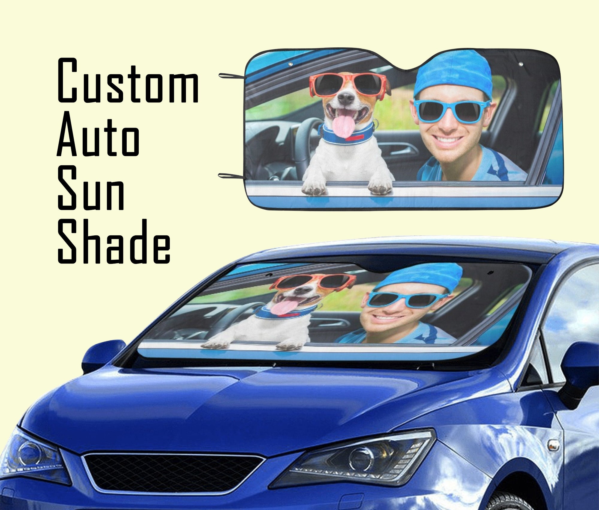 Auto Sonnenblende Faltbarer Auto-Sonnenschirm Für  Windschutzscheiben-Sonnenschutz UV-Schutz Wärmedämmung Auto-Innenraum  Frontfenster-Sonnenschutz (Color : Size XL Set) : : Auto & Motorrad