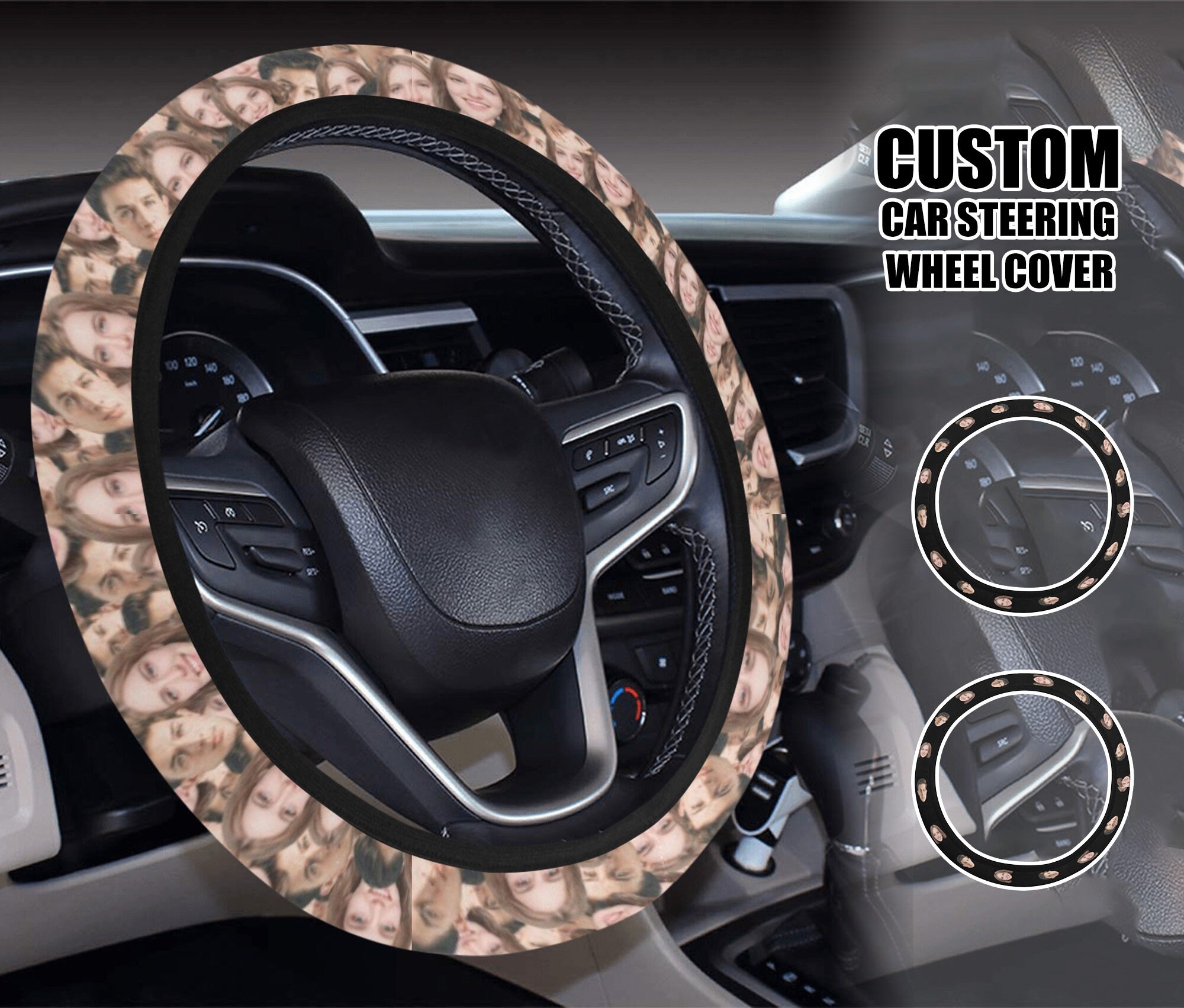 2016 New Fashion High-grade MCM Steering Wheel Cover For Lady