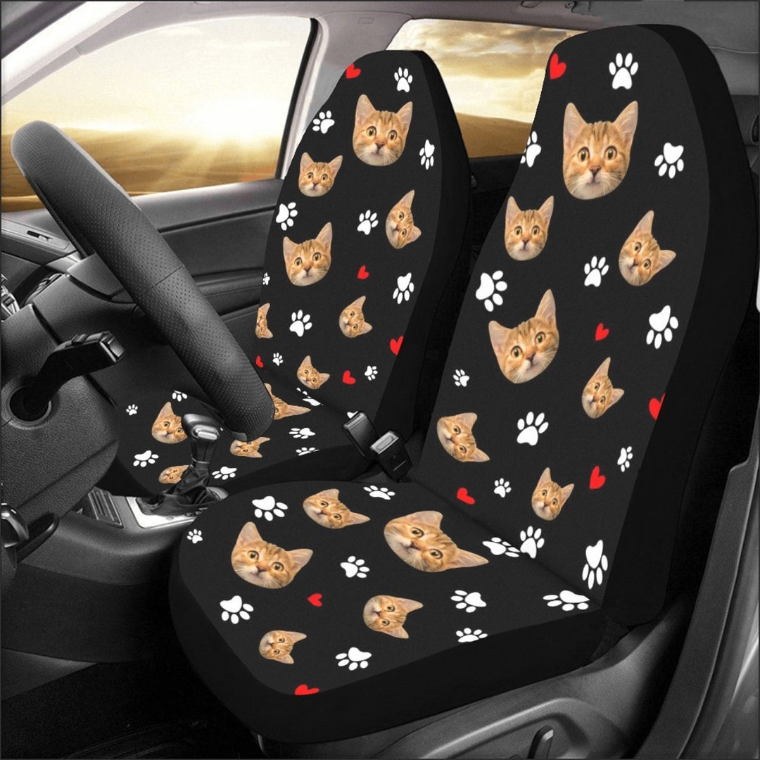 Car Seat Cover Custom,car Seat Pet Cover Customized by Cat Photo,photo