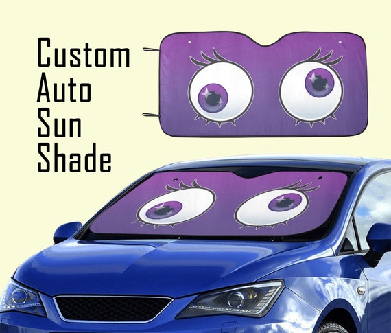 Custom car windshield sun shade sale