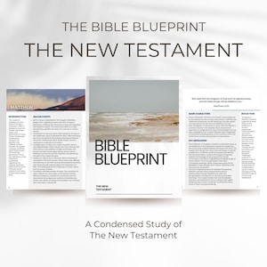 The New Testament Bible Blueprint