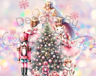 Christmas Tree Nutcracker Ballet Ballerina PNG
