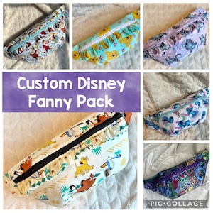 CUSTOM Disney Fanny Pack