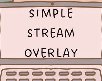 Simple Stream Screens, Vtuber Background, Desk, Panels | Day - Night - Just Chatting - Starting soon - BRB - Offline | Digital Download