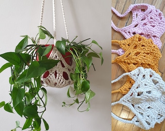 Andrea Plant Hanger - LARGE - Handmade Crochet Plant Hanger