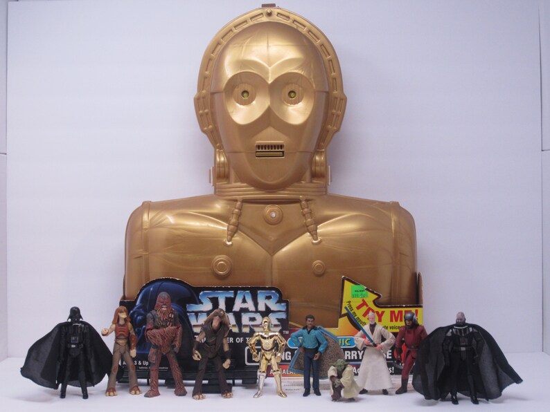 Star Wars Action Figures Bundle W/ Kenner C3PO Silver Leg and Etsy