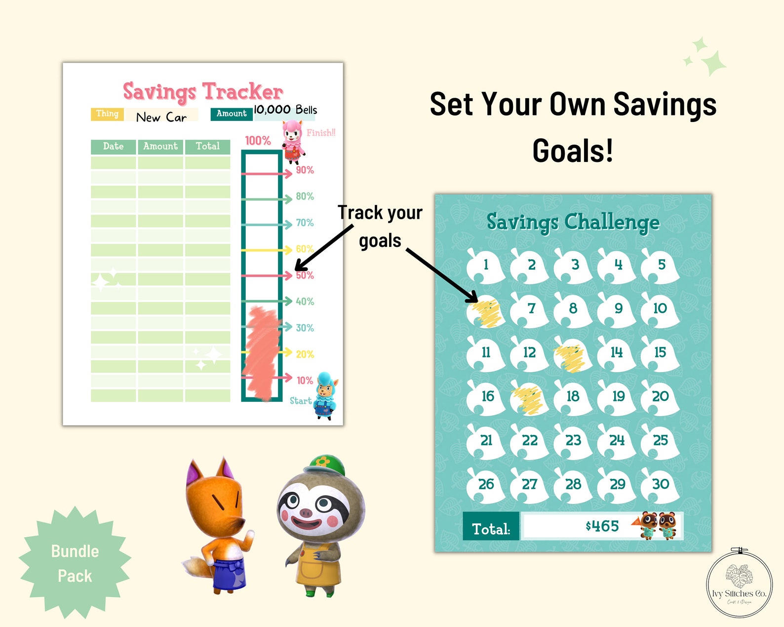Animal Crossing Budget Template Printable, Paycheck Budget Printable