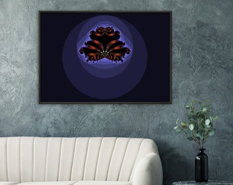 Fractal wall art by Starfracktal