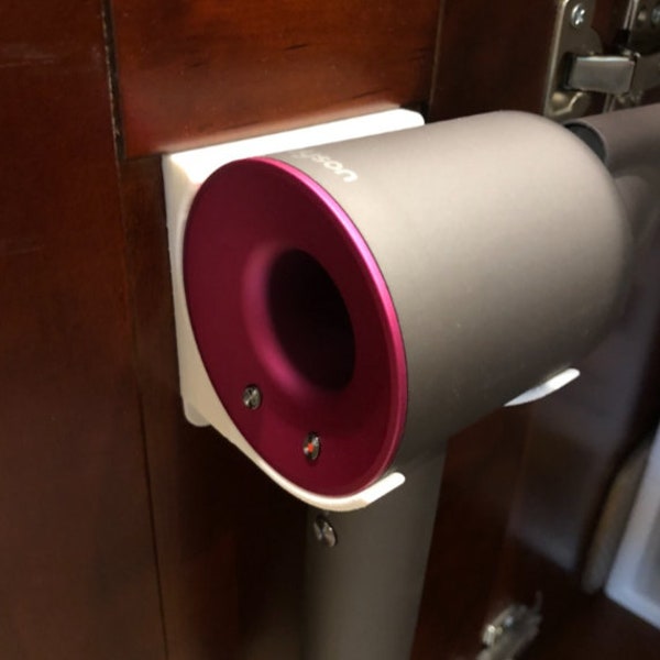 printed dyson supersonic hair dryer wall mounts