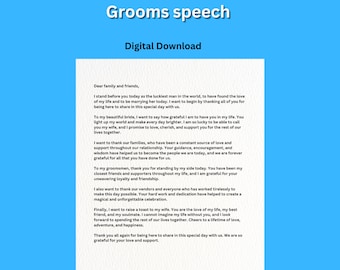 Groomsman - Download digitale - matrimonio/testimone/damigella d'onore/padre della sposa/download istantaneo