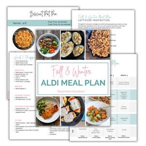 ALDI 4-Week Meal Plan (Fall & Winter Recipes)