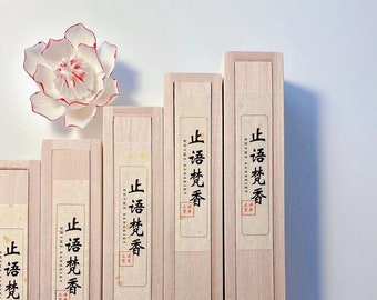 Nha Trang Agarwood Incense - handmade home aromatherapy - tastes clean, pure and penetrating - most people like - 34 pc in case