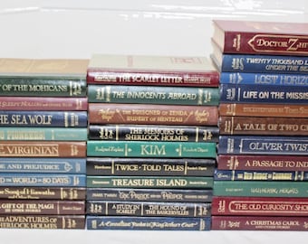 Reader's Digest klassieke boeken met harde kaft: 32 vintage romans