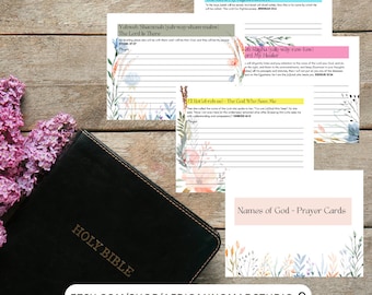 Trees Prayer Cards Blank Prayer Cards, Downloadable Cards for Prayers ...