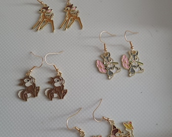 Bambi dangle earrings