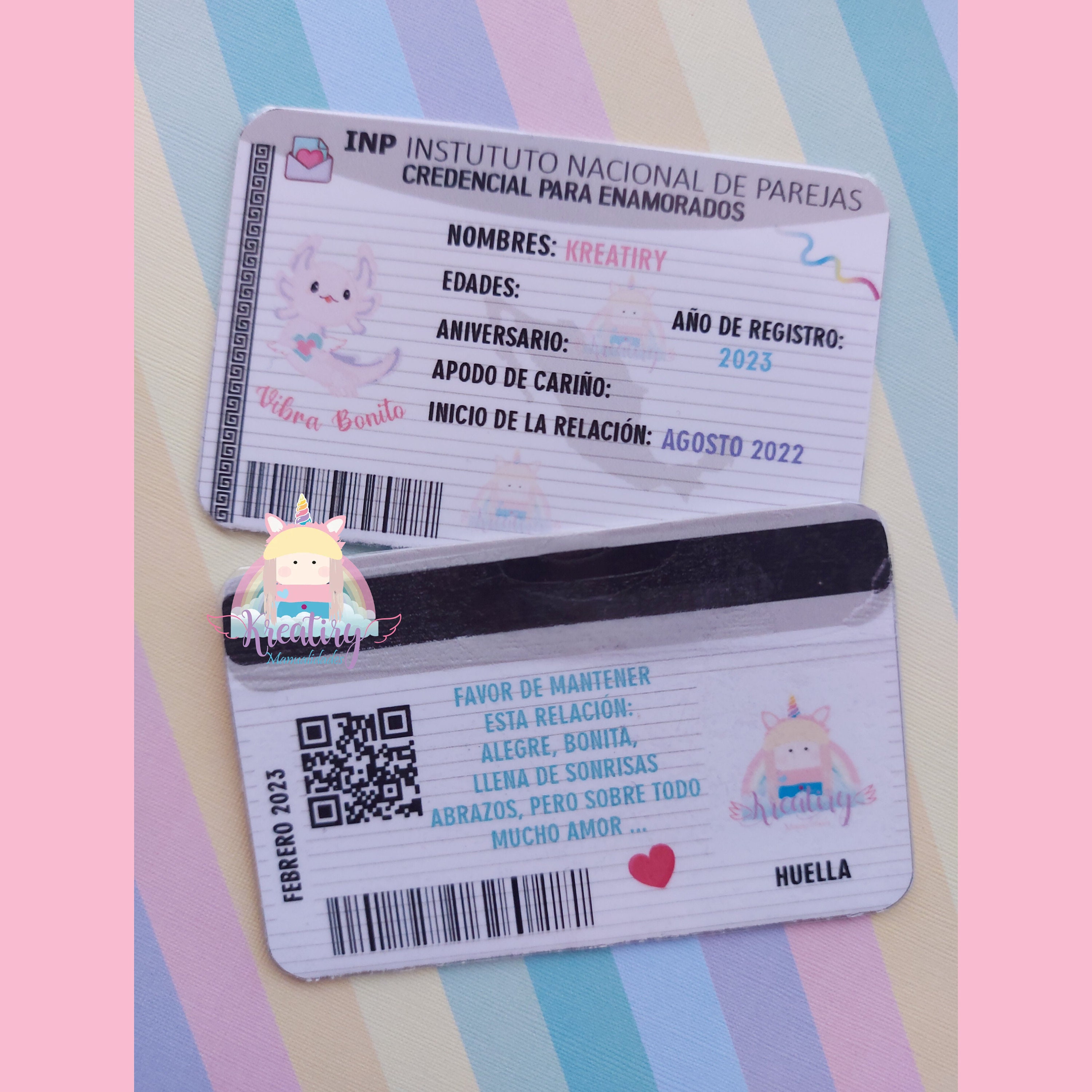 Credencial - Etsy México Credencial - Etsy México