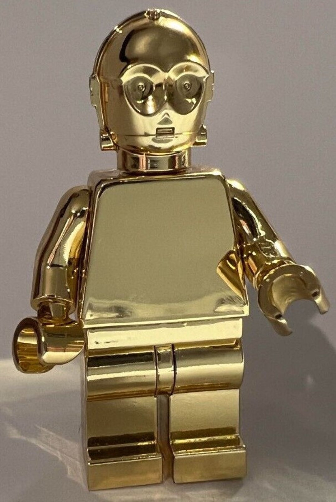 Custom Lego Gold Chrome C3PO Minifigure Canada