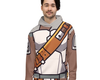 Hunter Minifigure Armor Bounty Unisex Hoodie SweatShirt