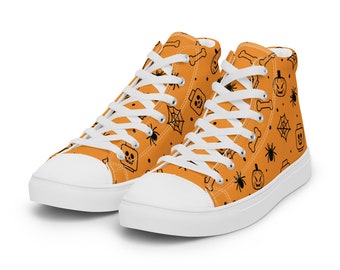 Halloween 2 Men’s High Top Canvas Shoes