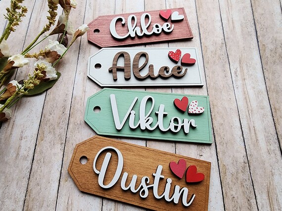 Personalized Couple Wooden Sign, Valentines Day Gift for Her/him