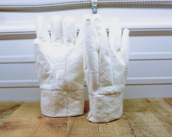 Cotton Castor Oil Glove Inserts NEW PATTERN, Handmade, Made in the USA