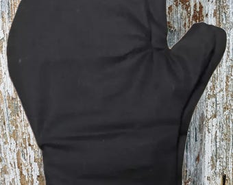 PAIR of Castor Oil Pack Glove Inserts AND Plastic Lined Mittens!! | Arthritic Hand Relief* | 100% All Natural Cotton | Carpal Tunnel*