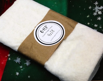 Free Domestic Shipping!* 9x18 *Unbleached* Handmade Castor Oil Pack