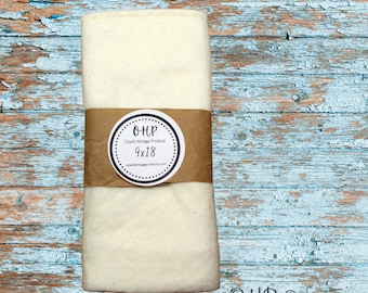9x18 100% Cotton Handmade Castor Oil Pack w/ plastic cover | UNBLEACHED | All Natural |Buy 3 Get One Free!! |