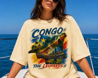 Wereldkampioenschap voetbal 2026 Congo, png, ontwerp van voetbalshirt België, voetbalfan png, grafisch sublimatie T-shirt, afdrukbaar voetbalkunstwerk