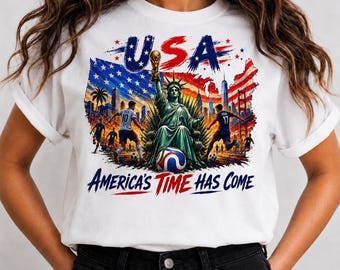 USA World Cup 2026 Shirt, America Soccer Fan T-Shirt, Patriotic USA Football Tee, USA Soccer Graphic Shirt, Unisex 4th of July Tee