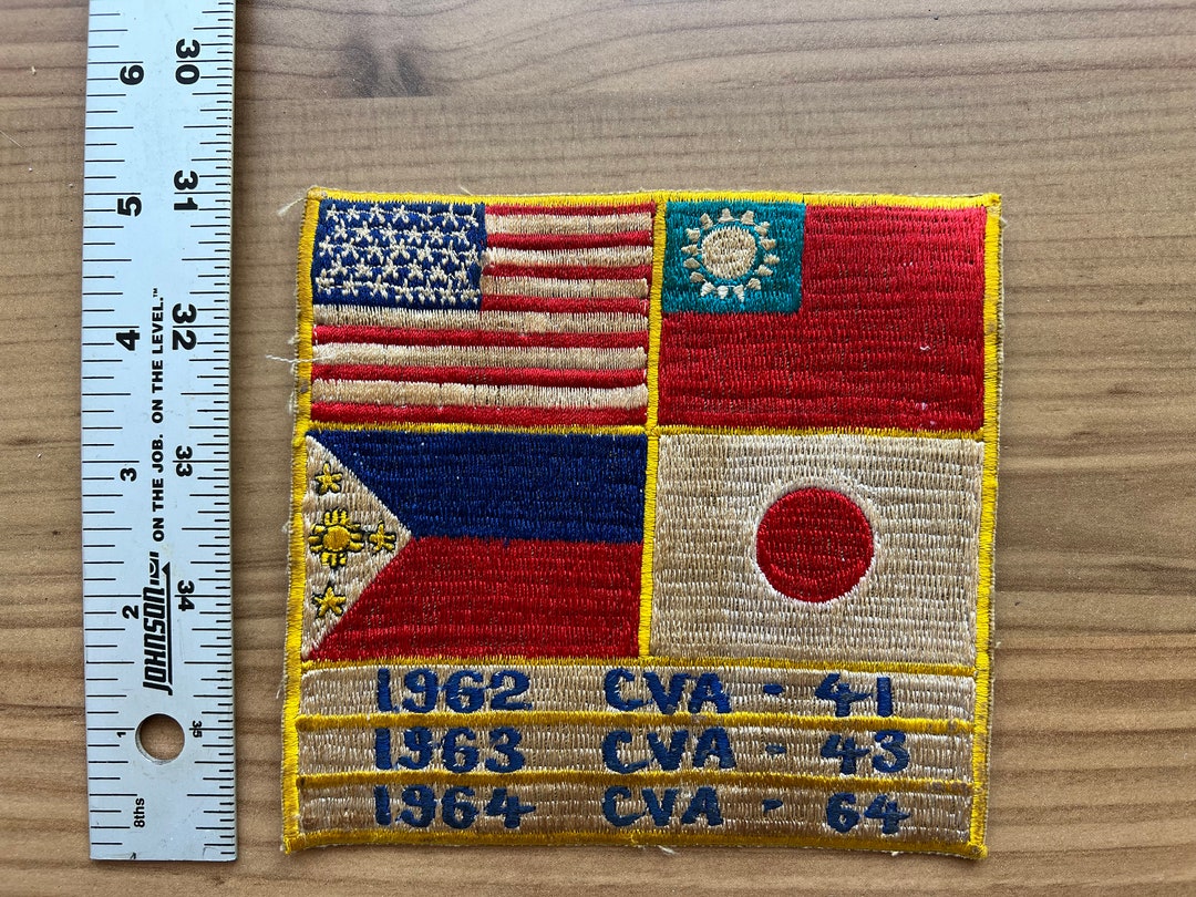 Huge Patch 5 in Tall Patch Patch Uss Far East Cruise Etsy
