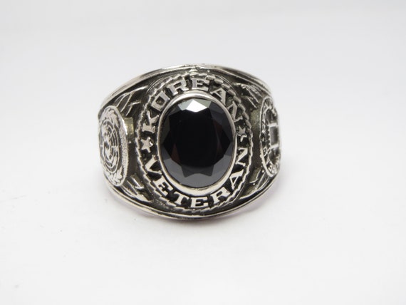 L98 , RING , korean veteran ring , VET ,   50-53 … - image 1