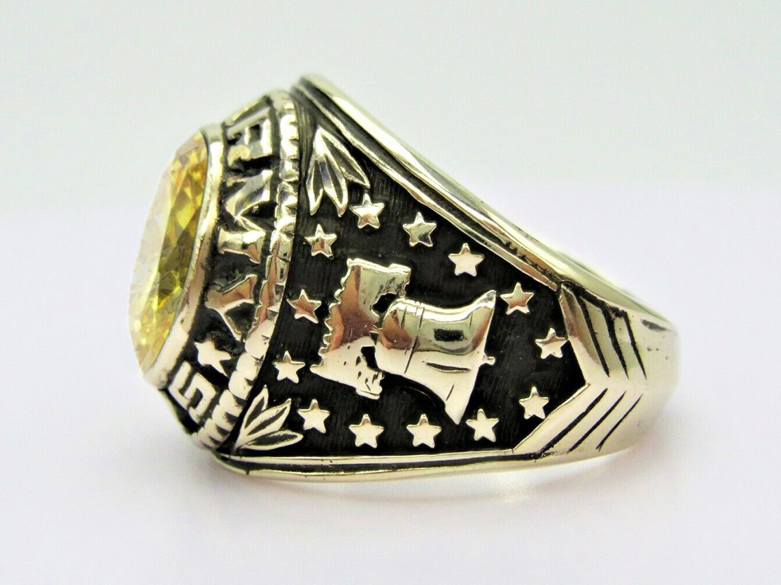 01 RING US Army Recruiter Ring 1775 Military Ring US - Etsy