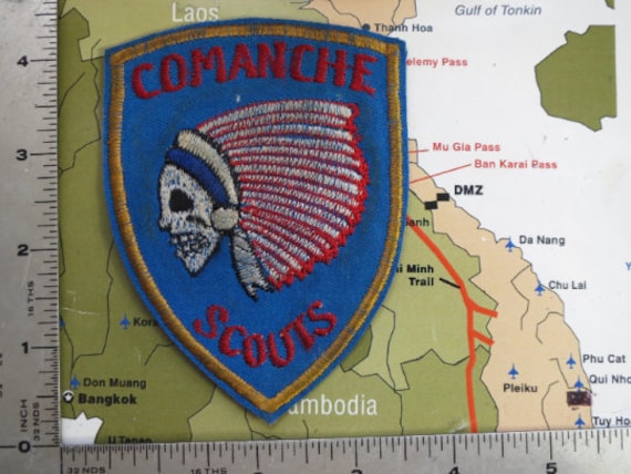 patch   ,  C Troop 7th Squadron Comanche Scouts ,… - image 1
