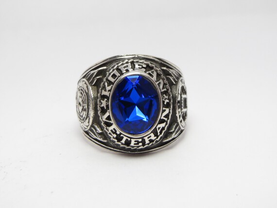 L95 , RING , korean veteran ring , VET ,   50-53 … - image 1