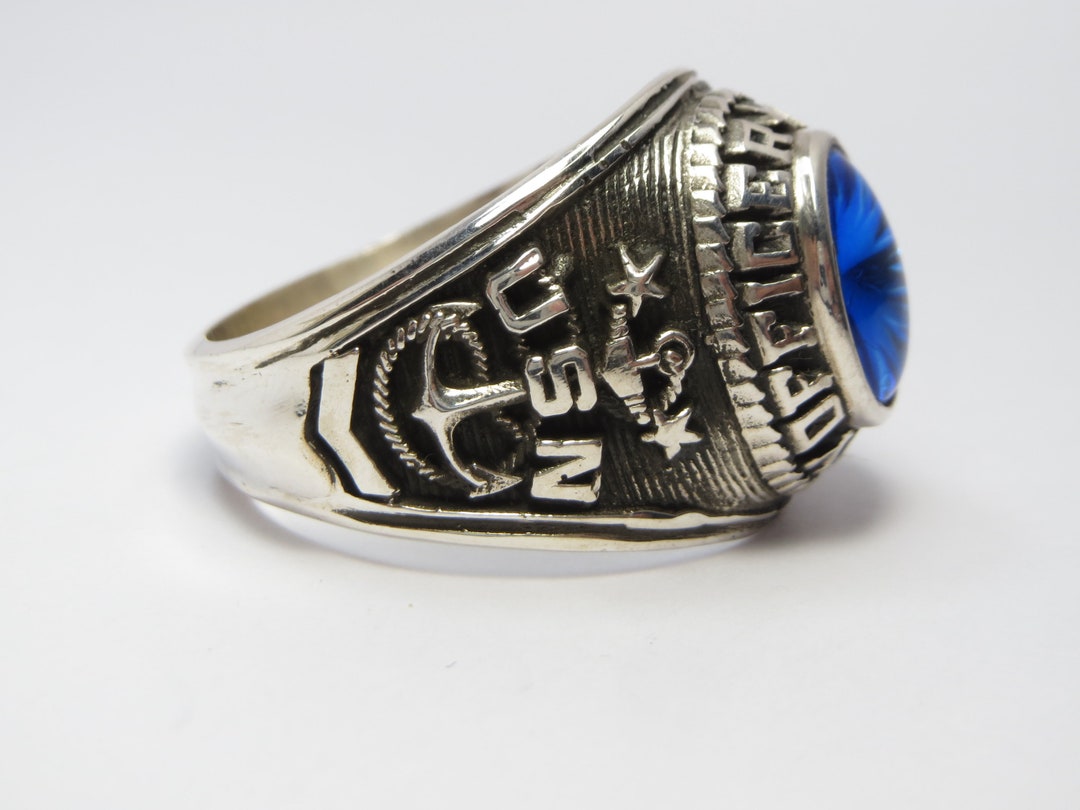 01, Ring , Navy , Navy Ring , Chief Petty Officer , Usn , US Size: 10. ...