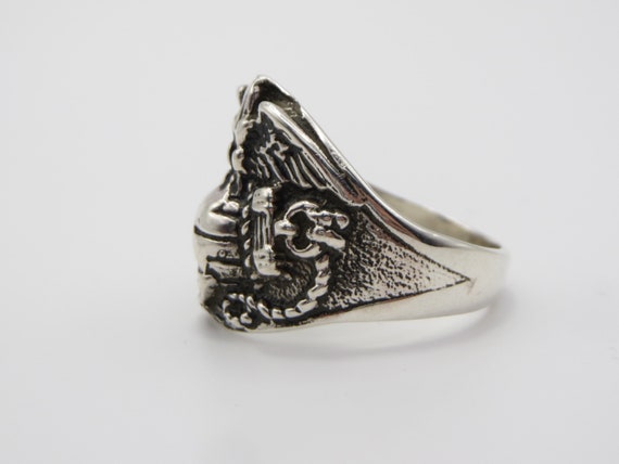 L174 , RING , army ring , g ring , US size: 9 , g… - image 3
