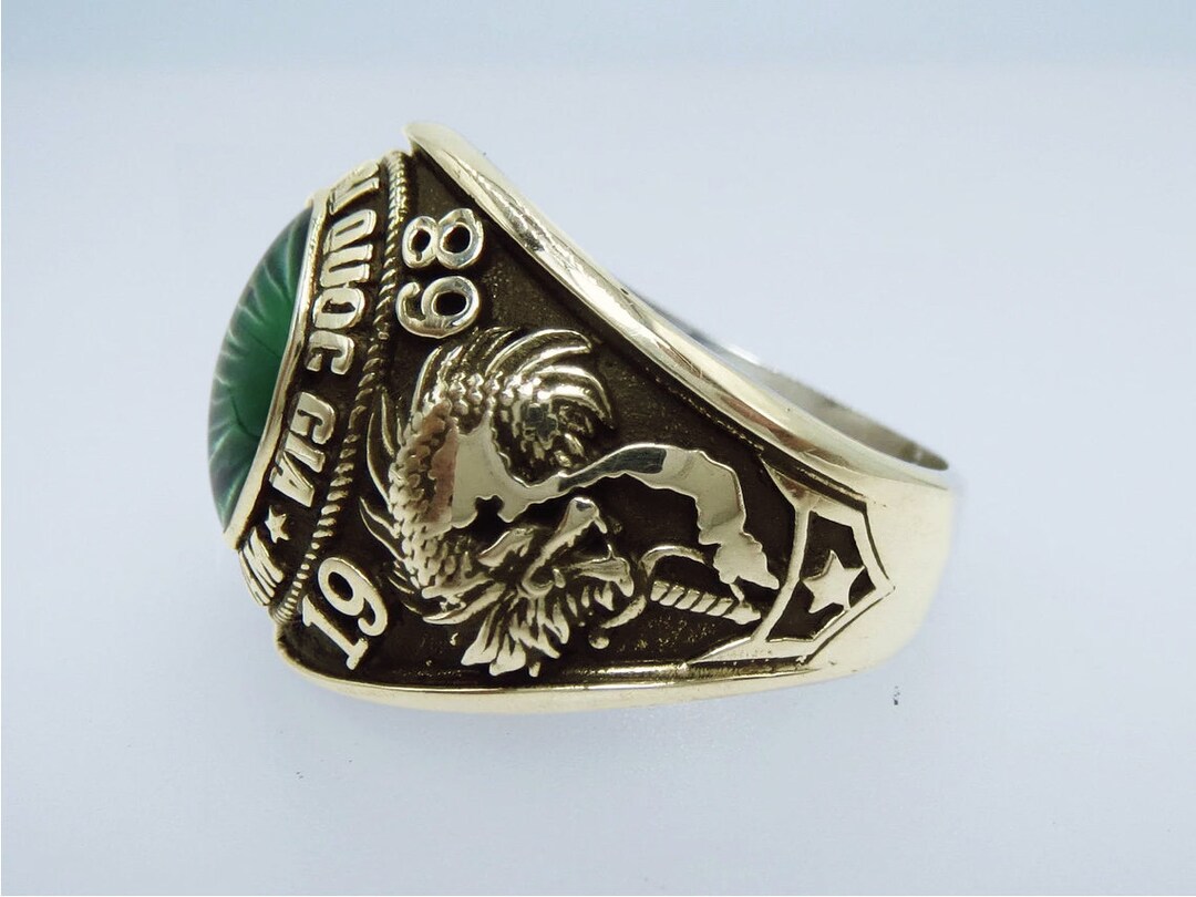 01, RING , New , Vietnam ARVN Ranger Ring , School , 1968, Army, Ring ...