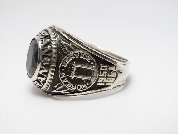 L98 , RING , korean veteran ring , VET ,   50-53 … - image 3