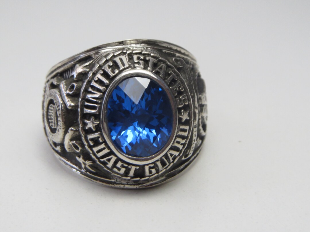 01 Ring Us Coast Guard RING Uscg Ring Semper Paratus - Etsy