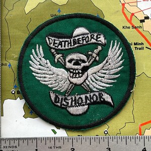 Military Patch (Special Forces Death Before Dishonor) – Picknique