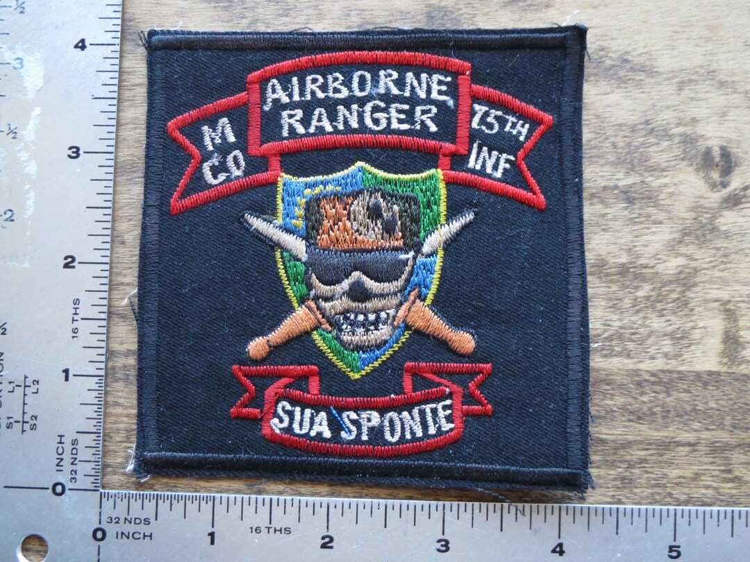 Patch , Airborne Ranger , 75th , Good Looking Patch - Etsy